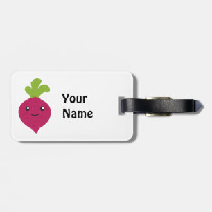 Etiqueta Para Maletas Cute Kawaii Beet