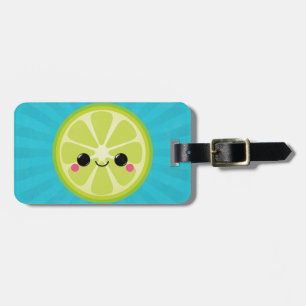 Etiqueta Para Maletas Cute Kawaii Lime