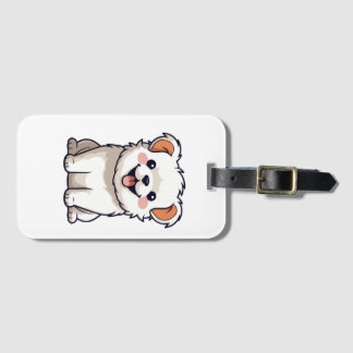 Etiqueta Para Maletas Cute Kawaii Pegatina de Vinilo de Cachorro - Mono 