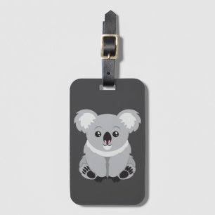 Etiqueta Para Maletas Cute Koala Bear