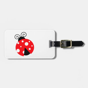 Etiqueta Para Maletas Cute Ladybug
