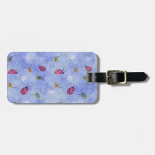 Etiqueta Para Maletas Cute Ladybugs