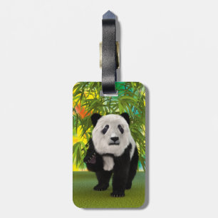 Etiqueta Para Maletas Cute Panda Bear Kawaii Animal Lover Perfecto Regal