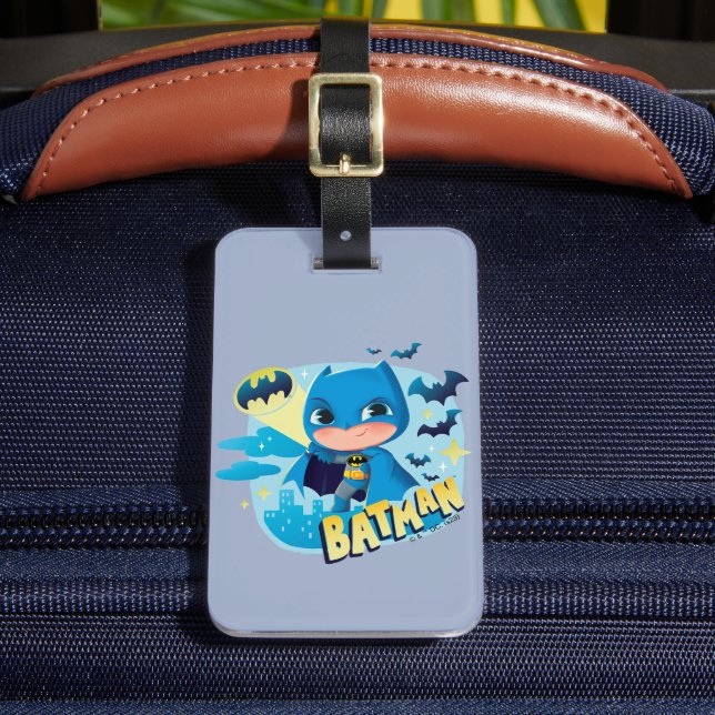 Etiqueta Para Maletas Cuter Than Cute Batman (Anverso In situ 2)