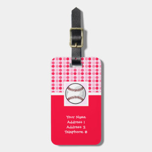Etiqueta Para Maletas Cuto Softball