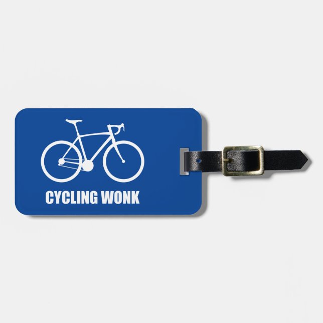 Etiqueta Para Maletas Cycling Wonk (Frente Horizontal)