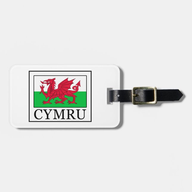 Etiqueta Para Maletas Cymru (Frente Horizontal)
