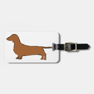 Etiqueta Para Maletas dachshund