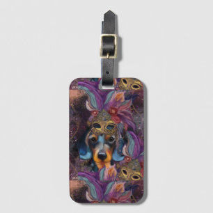 Etiqueta Para Maletas Dachshund