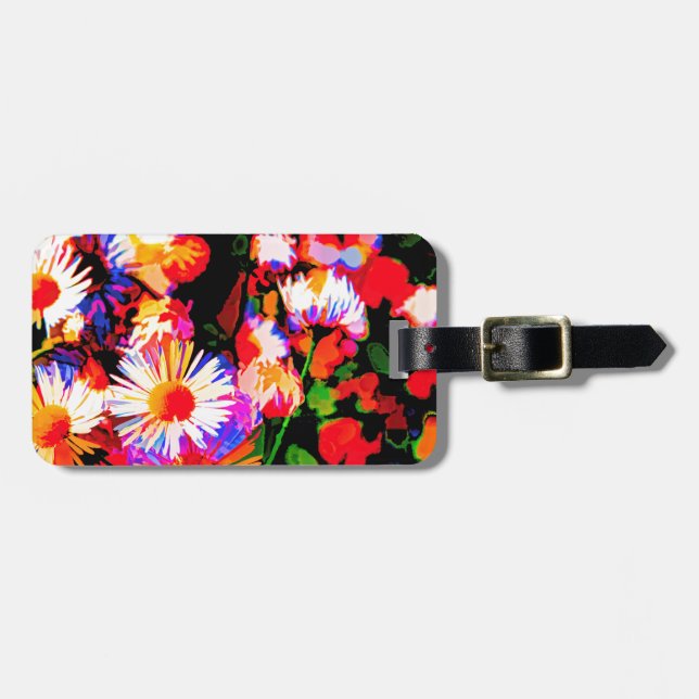 Etiqueta Para Maletas Daisy Daze (Frente Horizontal)