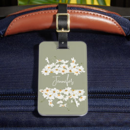 Etiqueta Para Maletas Daisy Modern Boho