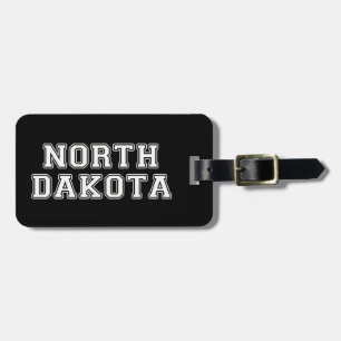 Etiqueta Para Maletas Dakota del Norte