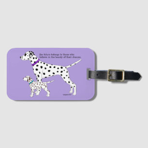 Etiqueta Para Maletas Dalmatian Dreams