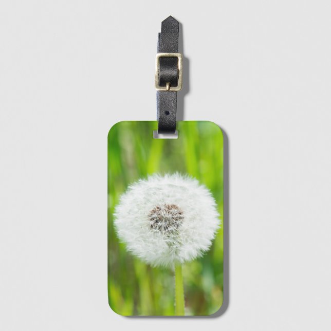 Etiqueta Para Maletas Dandelion (Anverso vertical)