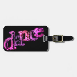 Etiqueta Para Maletas Danza 02