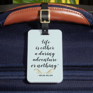 Etiqueta Para Maletas Daring Adventure Keller