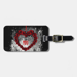 Etiqueta Para Maletas Dark Valentine