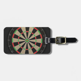 Etiqueta Para Maletas Dartboard Lover