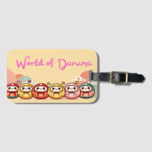 Etiqueta Para Maletas Daruma-mania