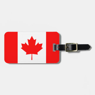 Etiqueta Para Maletas ¡De Canadá de la bandera canadiense oh Canadá