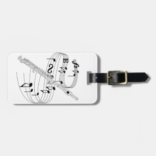 Etiqueta Para Maletas De flautín