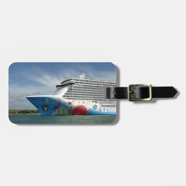 Etiqueta Para Maletas De Maxed arco II hacia fuera (Frente Horizontal)