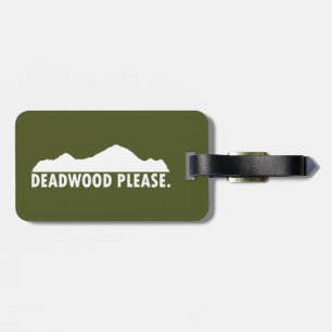 Etiqueta Para Maletas Deadwood South Dakota Please