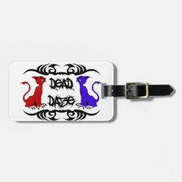 Etiqueta Para Maletas Deja vu Cat