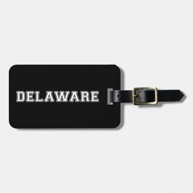 Etiqueta Para Maletas Delaware (Frente Horizontal)