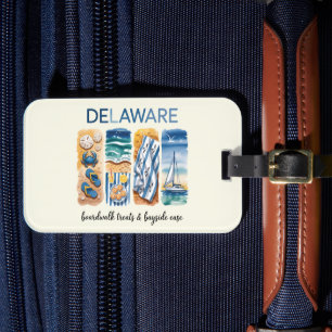 Etiqueta Para Maletas Delaware - Tratamientos de paseo marítimo y facili