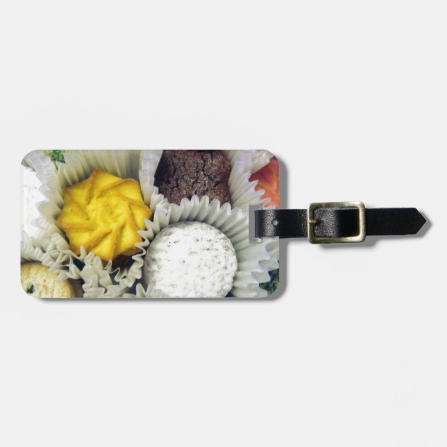 Etiqueta Para Maletas Deliciosas Cookies (Frente Horizontal)