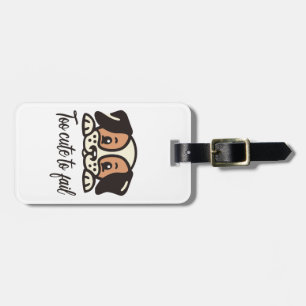 Etiqueta Para Maletas Demasiado lindo para fallar