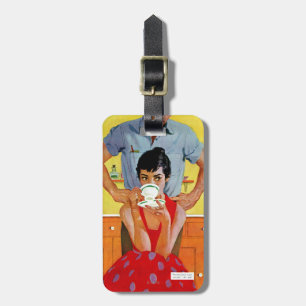 Etiqueta Para Maletas Demasiado tarde componer