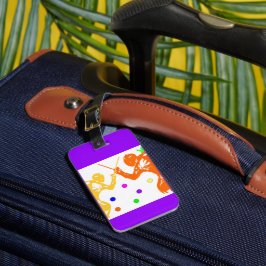 Etiqueta Para Maletas Deporte de esgrima