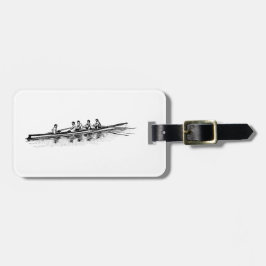 Etiqueta Para Maletas Deportes acuáticos del equipo de socorristas