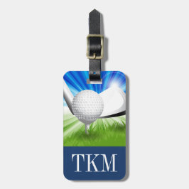 Etiqueta Para Maletas Deportes - Golf