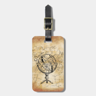 Etiqueta Para Maletas Descubra el mundo