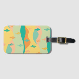 Etiqueta Para Maletas Desierto