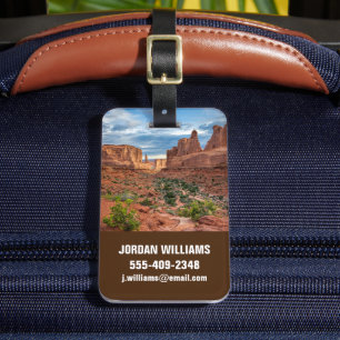 Etiqueta Para Maletas Desiertos   Parque nacional Arches, Utah