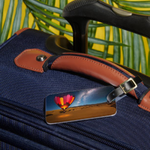 Etiqueta Para Maletas Desiertos Valle de la Muerte de las Dunas Mesqui