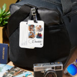 Etiqueta Para Maletas Design Your Own 4 Photo Personalized Name<br><div class="desc">Travel in style with our Design Your Own 4 Photo Personalized Name Luggage Tag! This customizable luggage tag allows you to upload four of your favorite photos, ensuring that your suitcase stands out from the crowd. Ideal for travelers, this personalized name luggage tag not only adds a unique touch to...</div>