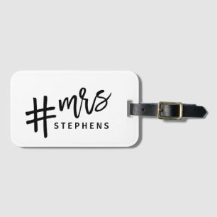 Etiqueta Para Maletas ¡Desperté como esto #married! SEÑORA