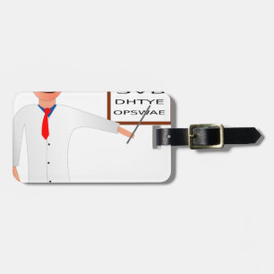 Etiqueta Para Maletas Destinos del doctor Nurse Medical Office Medic