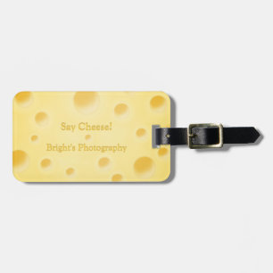 Etiqueta Para Maletas "¡Di queso!" Bolsa de cámara de Personalizado de q