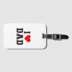 Etiqueta Para Maletas Día del padre - Diseño audaz y simple