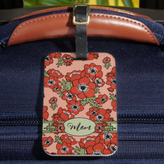 Etiqueta Para Maletas Día personalizado de la madre