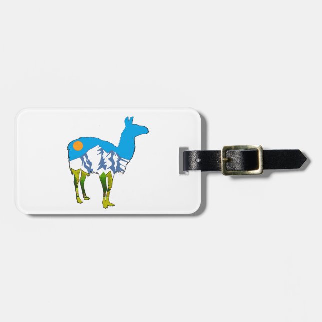 ETIQUETA PARA MALETAS DÍAS FELICES (Frente Horizontal)