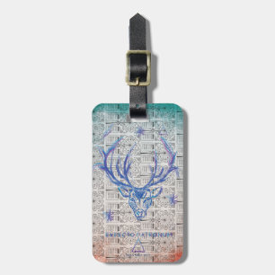 Etiqueta Para Maletas Dibujo de Harry Potter   EXPECTO PATRONUM™ Ciervo