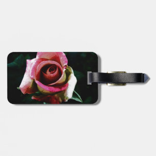 Etiqueta Para Maletas dibujo rosa