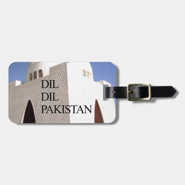 Etiqueta Para Maletas Dil Dil Pakistan Hakuna Matata (Frente Horizontal)